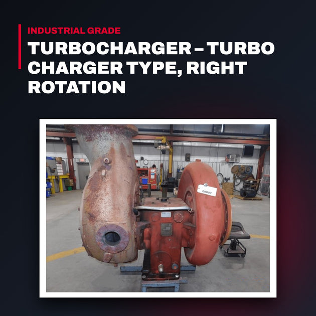 Clarke Fire Protection 0C031110 – Turbocharger – Turbo Charger Type, Right Rotation