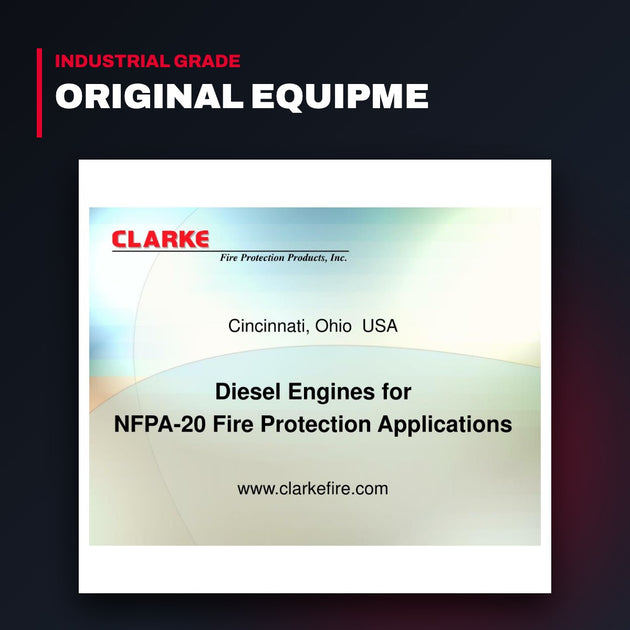 Clarke Fire Protection 0C051568 – Thermostat – For Diesel Engine Type