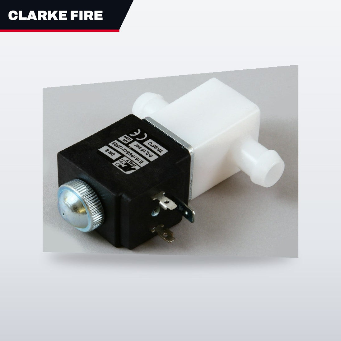 Clarke Fire Protection 24V 0C051852 – Valve Solenoid – 1 In Pipe, 24 Vdc