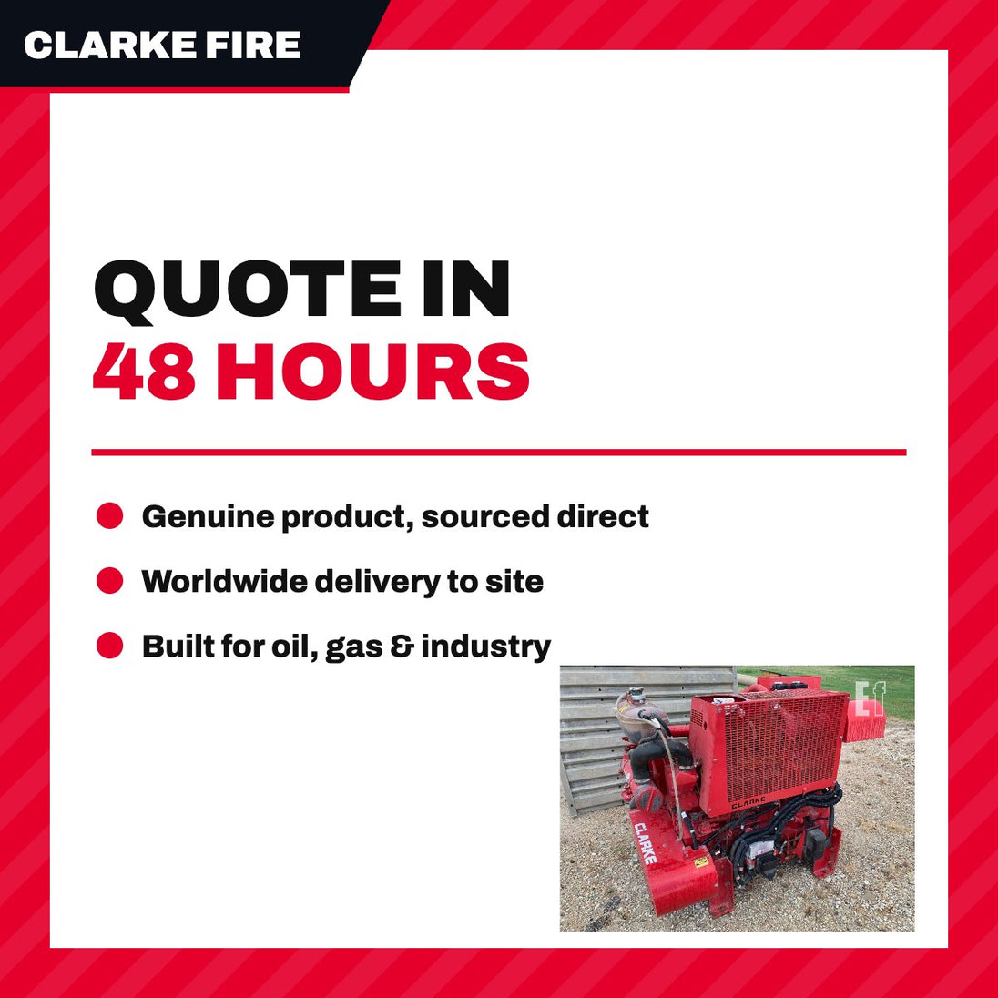 Clarke Fire Protection 5001365520 – Material Description