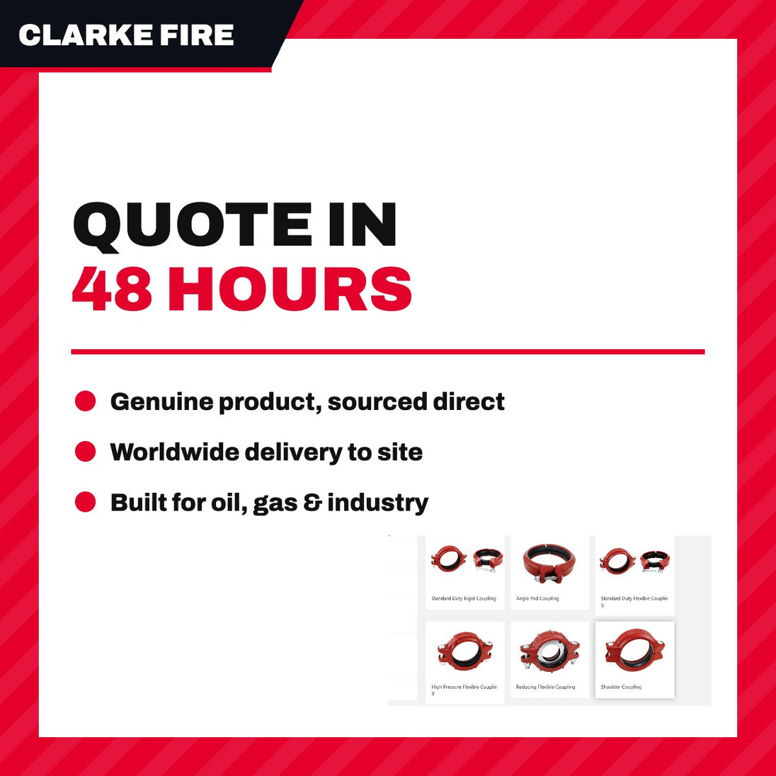 Clarke Fire Protection 5002882844 – Belt – Groove V, 8 Type