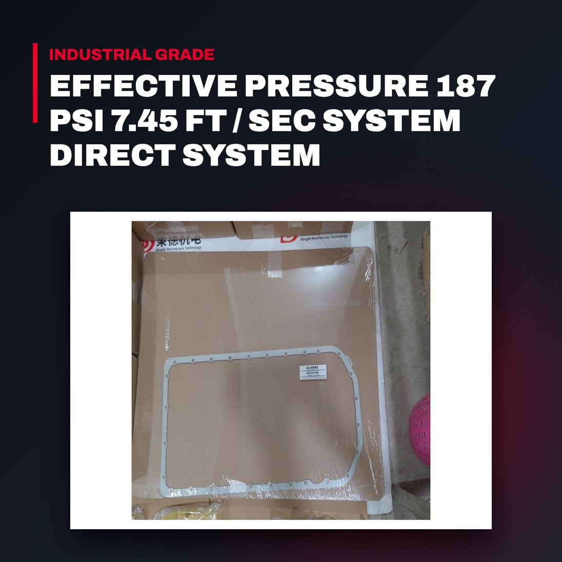 Clarke Fire Protection 5003129293 – Gasket – Oil Pan Type
