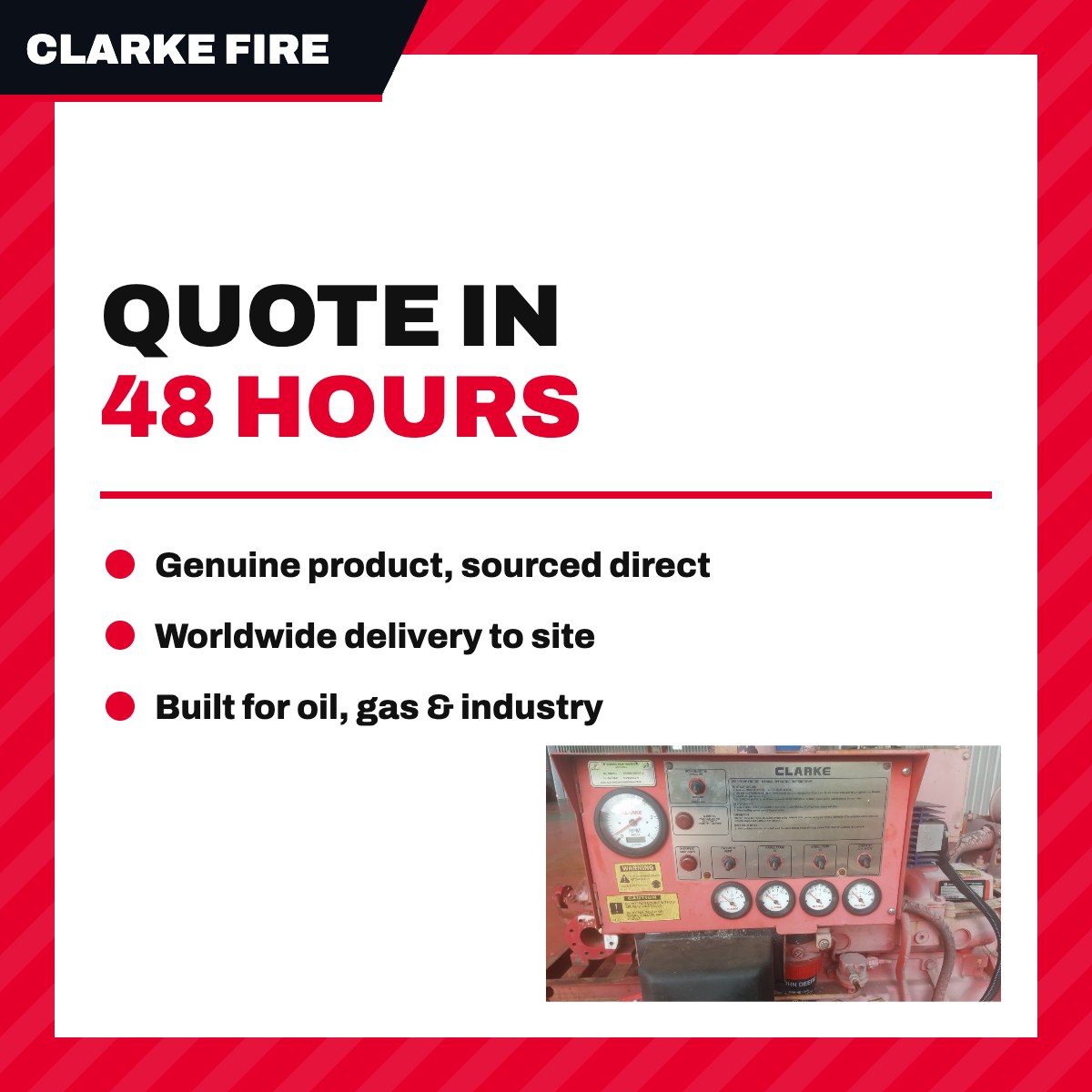 Clarke Fire Protection C04627 – Seal – Oil Type