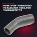 Clarke Fire Protection C053309 – Hose – For Thermostat To Radiator Hose, For Thermostat To Radiator