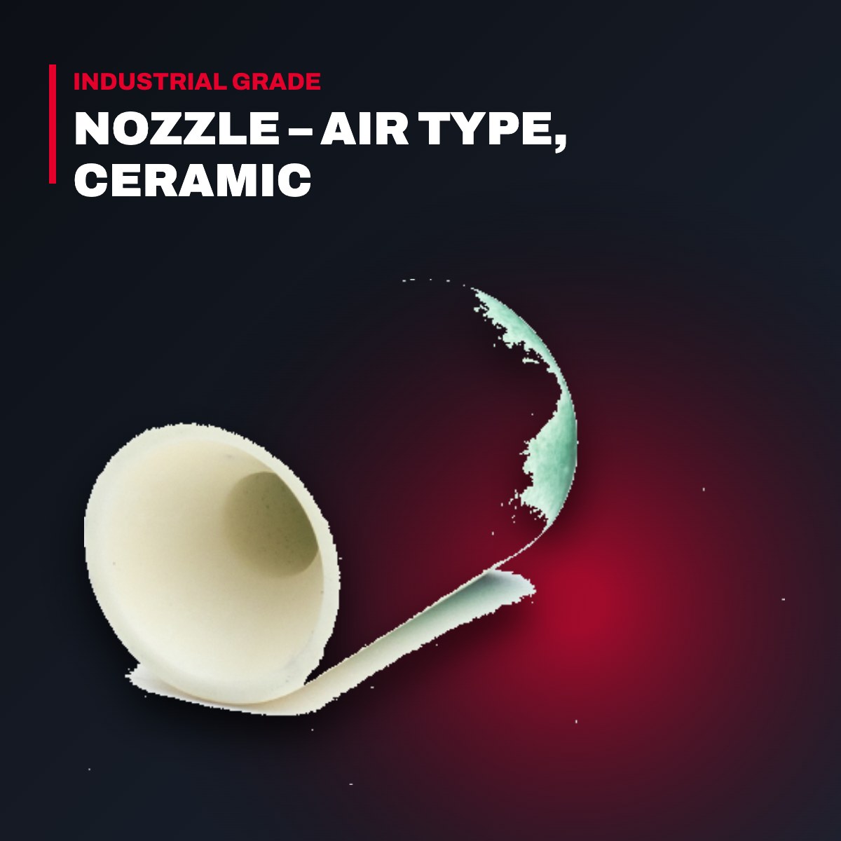 Clemco Industries 11930Z – Nozzle – Air Type, Ceramic