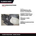 Clemco Industries 99159Z – Gloves – Size Free, Full Set Glove Type