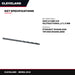 Cleveland 2510 – Bit Twist Drill – Size 9.5 Mm (3/8 In), Fractional