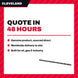 Cleveland 2510 – Bit Twist Drill – Size 9.5 Mm (3/8 In), Fractional