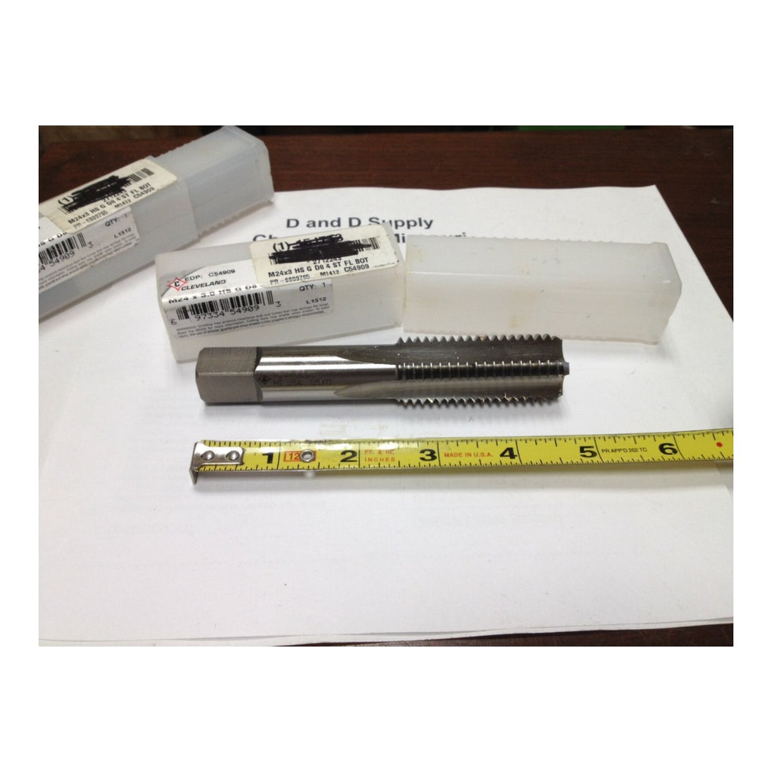Cleveland C54909 – Tap Hand – Machine Screw Type, Ground