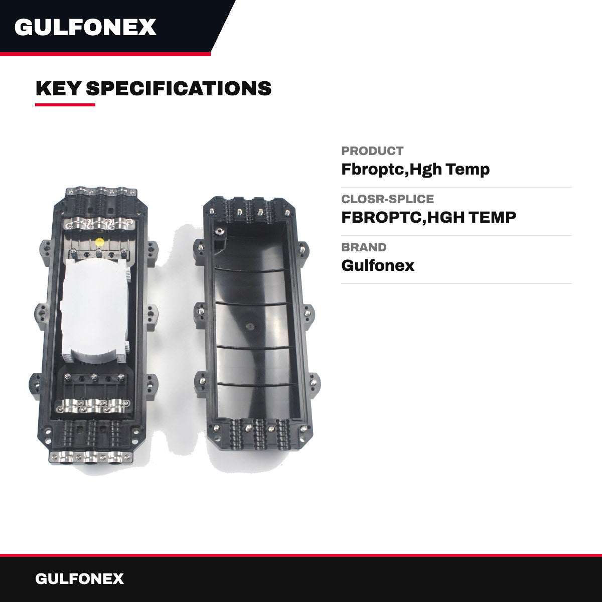 Closr-Splice – Fbroptc,Hgh Temp