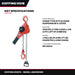 Coffing Hoists LSB30005NC – Hoist Manual – Chain Type, Style Hook Suspension & Lever