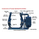 Construcciones Metalicas Coman 5002818276 – Brake – Hoist Type, Fme