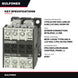 Contactor Motor – 3 Pole, 400 Vac Line