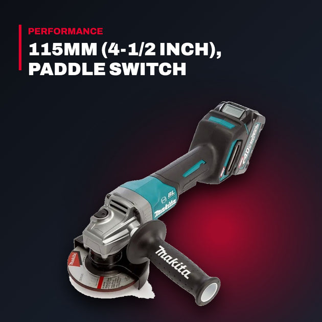 Cordless Brushless Angle Grinder – 115Mm (4-1/2 Inch), Paddle Switch
