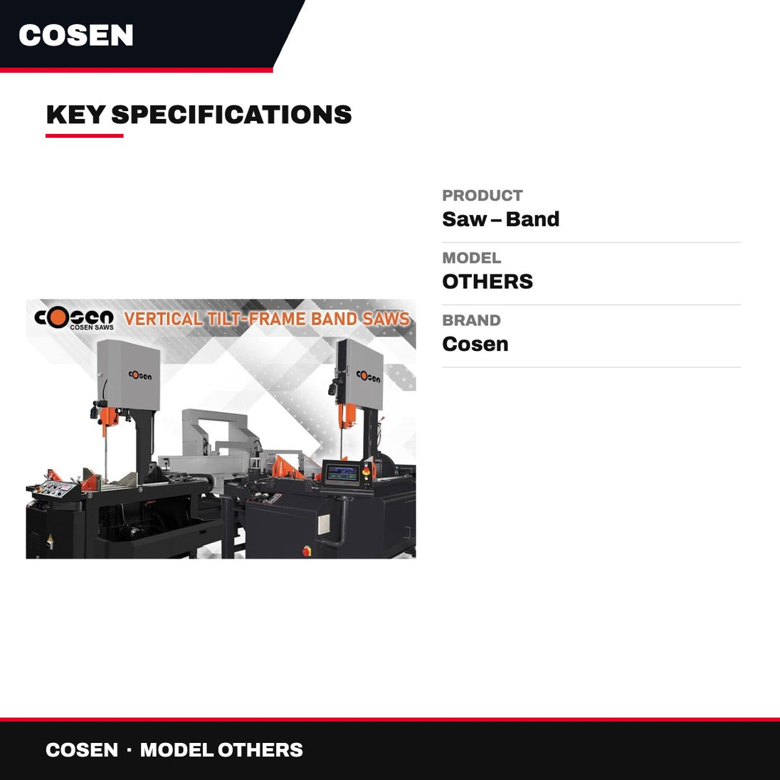 Cosen OTHERS – Saw – Band