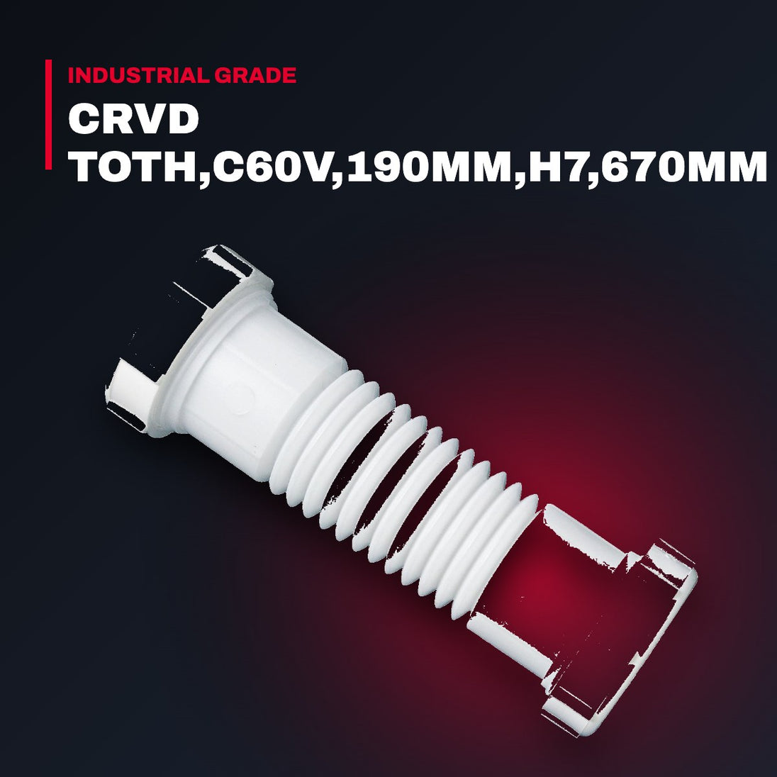 Cplg-Flex – Crvd Toth,C60V,190Mm,H7,670Mm
