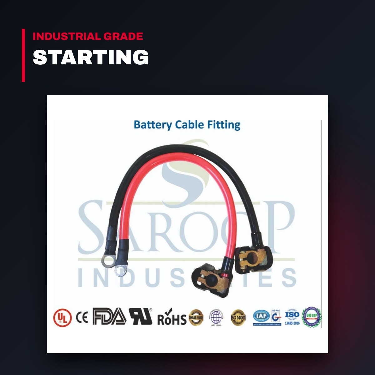 Cummins 0416-0446 – Assembly – Battery Jumper Cable Type