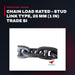 Davaine Chaines Fr CE026Q3-DT100-101 – Chain Load Rated – Stud Link Type, 26 Mm (1 In) Trade Si