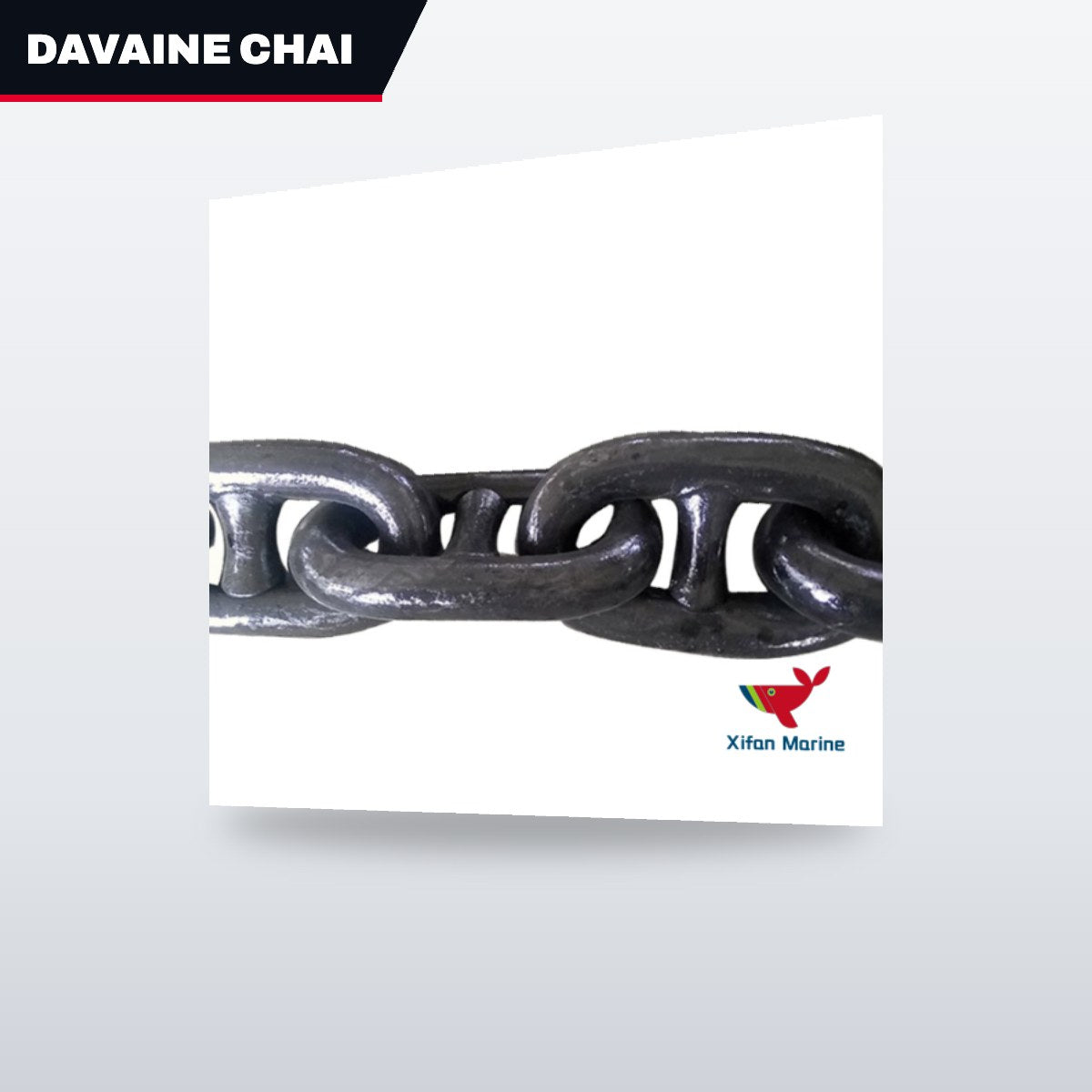 Davaine Chaines Fr CE026Q3-DT100-101 – Chain Load Rated – Stud Link Type, 26 Mm (1 In) Trade Si