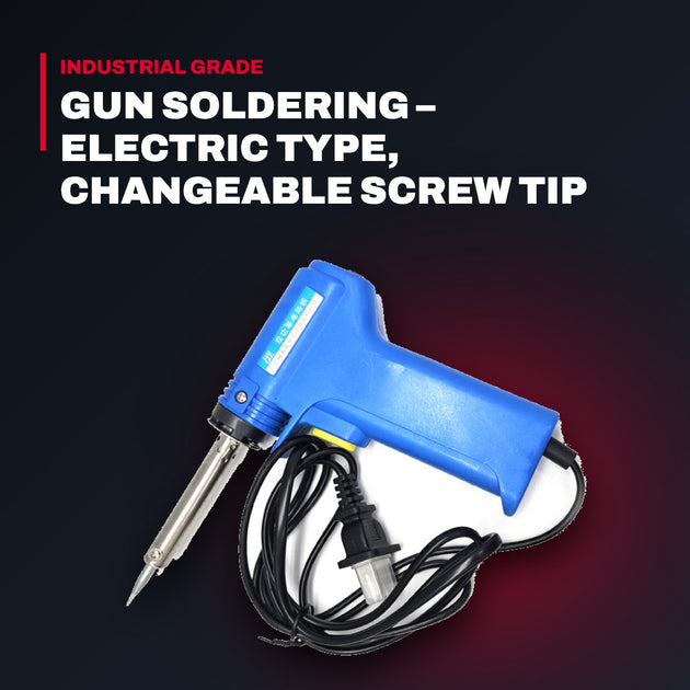 Den On Instruments – Electric Gun Soldering, Changeable Screw Tip