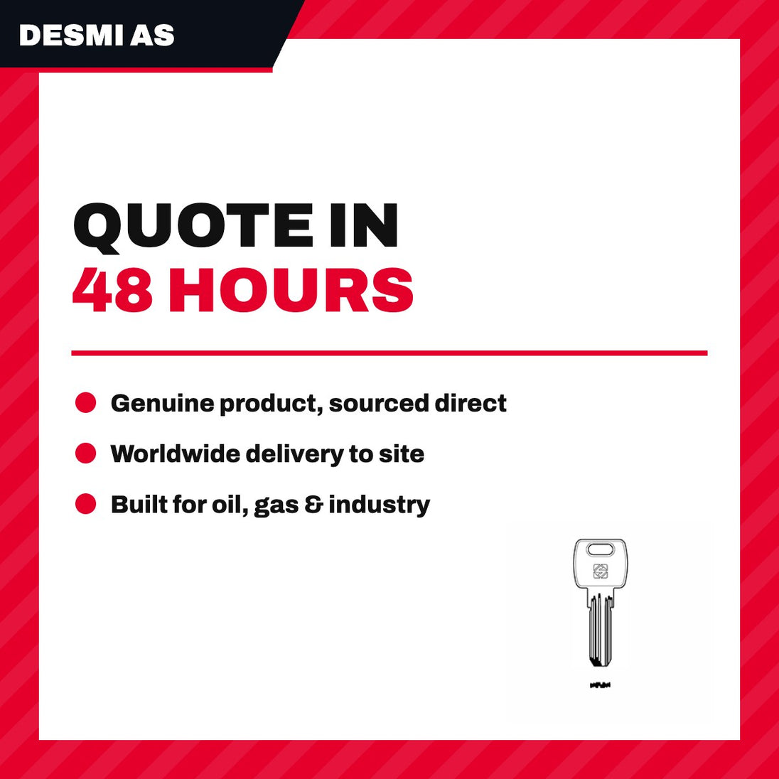 Desmi As 5002696815 – Key – Key B Type