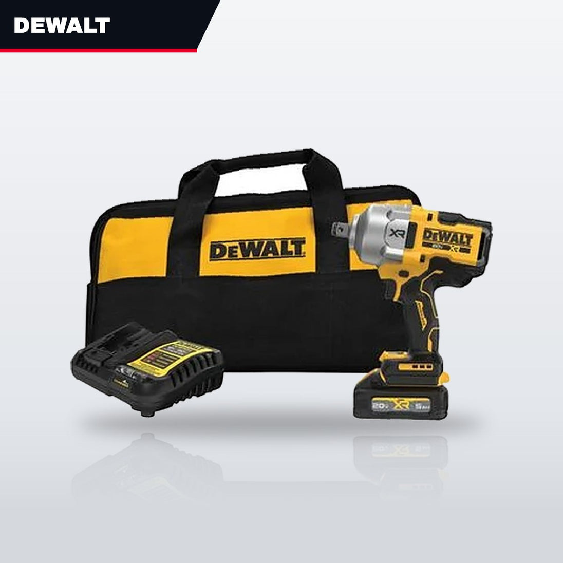DeWalt 20V MAX XR 3/4" High Torque Impact Wrench Kit