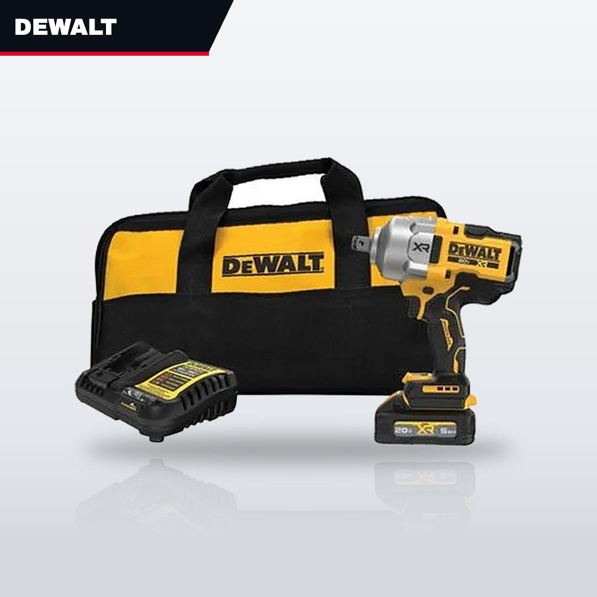 DeWalt 20V MAX XR 3/4" High Torque Impact Wrench Kit