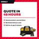 DeWalt 20V MAX XR 3/4" High Torque Impact Wrench Kit