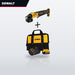 DeWalt 20V MAX XR 4-1/2" Paddle Switch Angle Grinder Kit, 3 Batteries (6.0Ah, 5.0Ah, 4.0Ah)