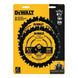 DeWalt – 6-1/2 In. D X 5/8 In. Tungsten Carbide Circular Saw Blade 24 Teeth 1 Pk