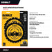 DeWalt – 6-1/2 In. D X 5/8 In. Tungsten Carbide Circular Saw Blade Set 18 And 24 Teeth 2 Pc