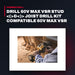 DeWalt DCD460T1 – Drill 60V Max Vsr Stud <(>&<)> Joist Drill Kit Compatible 60V Max Vsr Stud <(>&<)> Joist Drill – Compatible 60