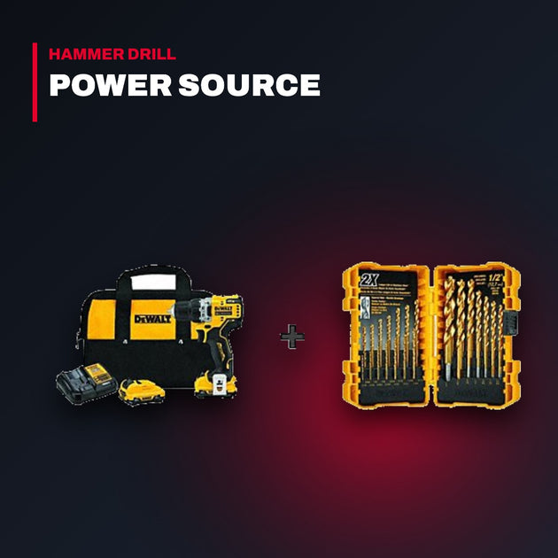DeWalt DCD701F2 – Drill Kit – 12V Dc, Subcompact Premium