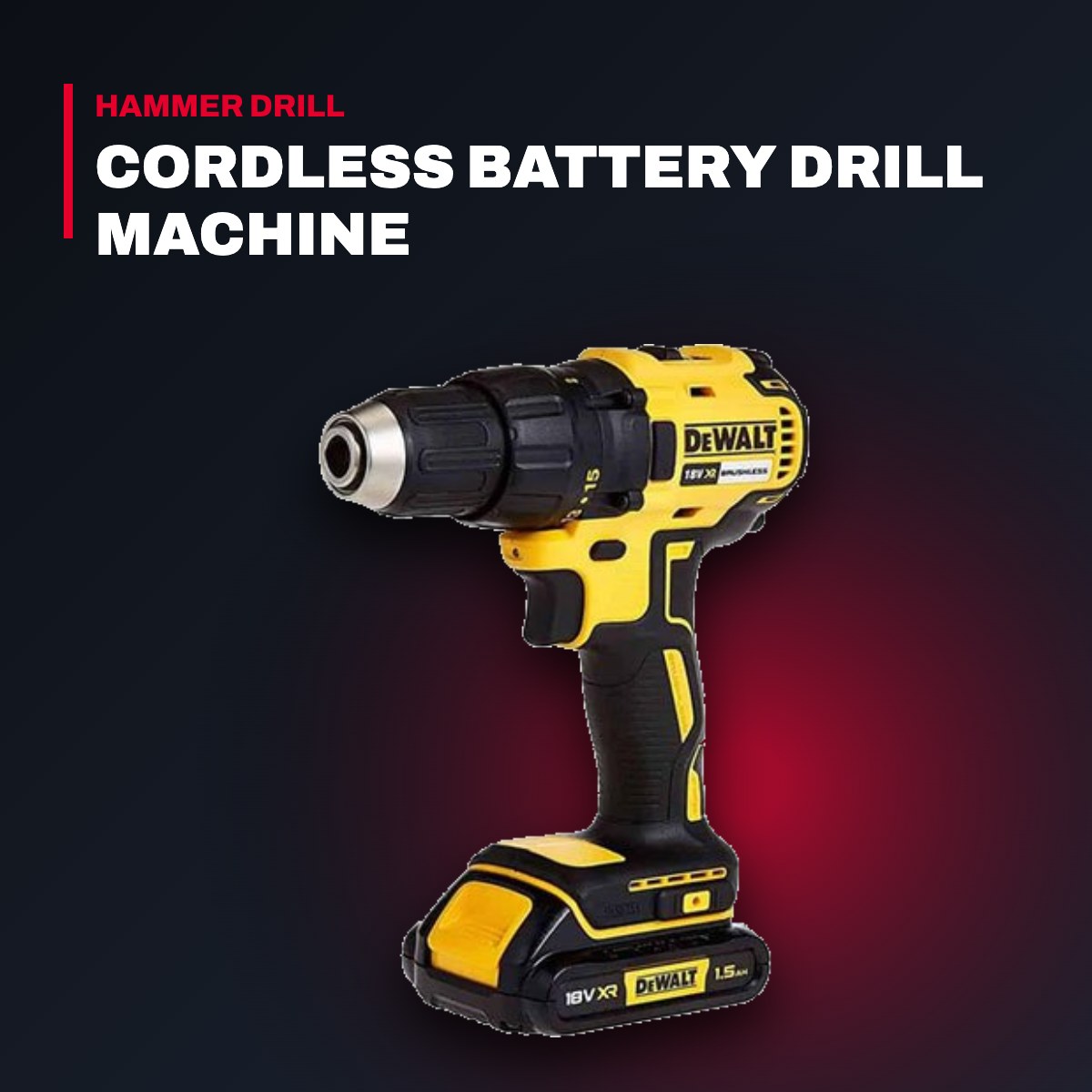 DeWalt Dcd776S2-B5 – Cordless Battery Drill Machine