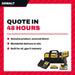 DeWalt DCD800E2 – 20V MAX XR Cordless Drill Driver Kit 1/2"