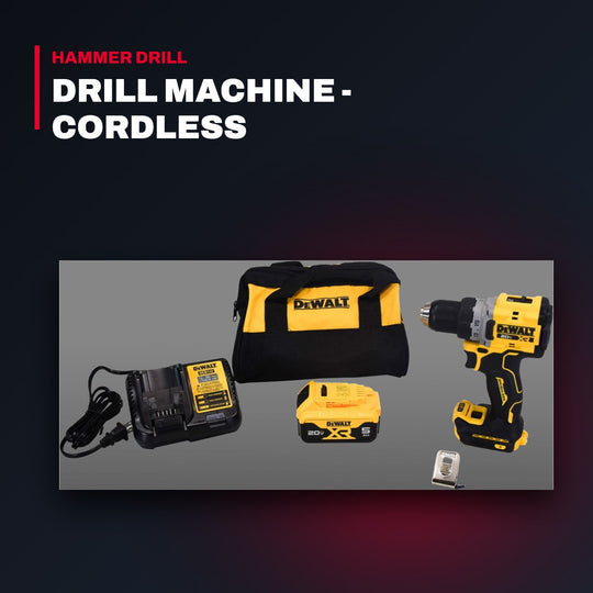 DeWalt DCD800P1 – Drill Machine - Cordless