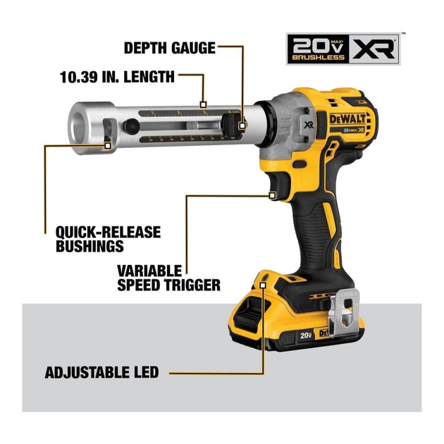 DeWalt DCE151TD1 – 20V MAX XR Cordless Cable Stripper Kit