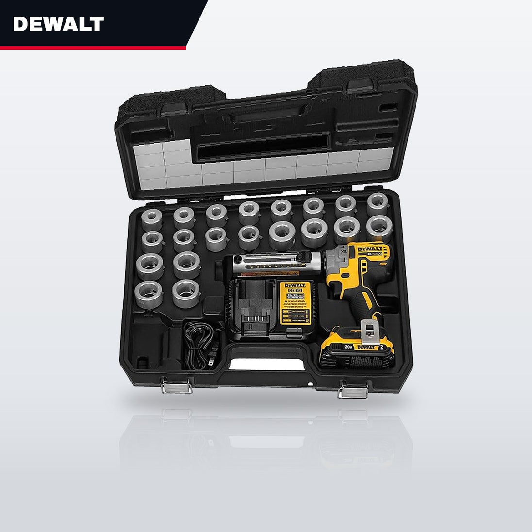 DeWalt DCE151TD1 – 20V MAX XR Cordless Cable Stripper Kit