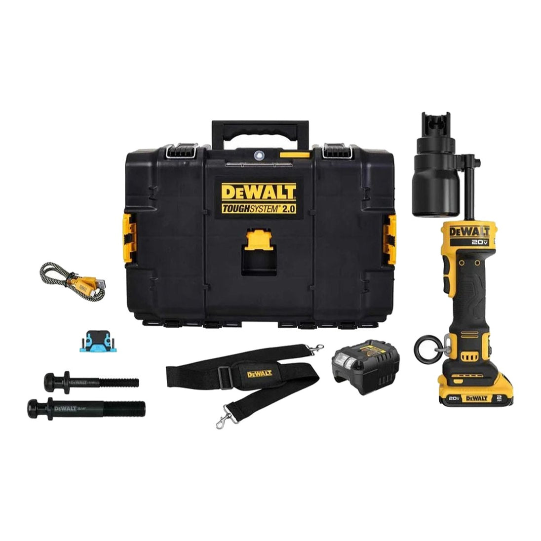 DeWalt DCE300M2 – 20V MAX Cordless Cable Crimping Tool Kit