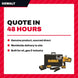 DeWalt DCE300M2 – 20V MAX Cordless Cable Crimping Tool Kit