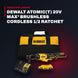 DeWalt DCF512D1 – Dewalt Atomic(T) 20V Max* Brushless Cordless 1/2 Ratchet With Dewalt Powerstack(T)