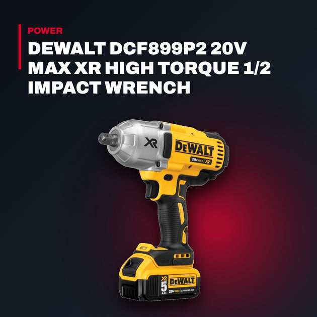 DeWalt DCF899P2 – Dewalt Dcf899P2 20V Max Xr High Torque 1/2 Impact Wrench