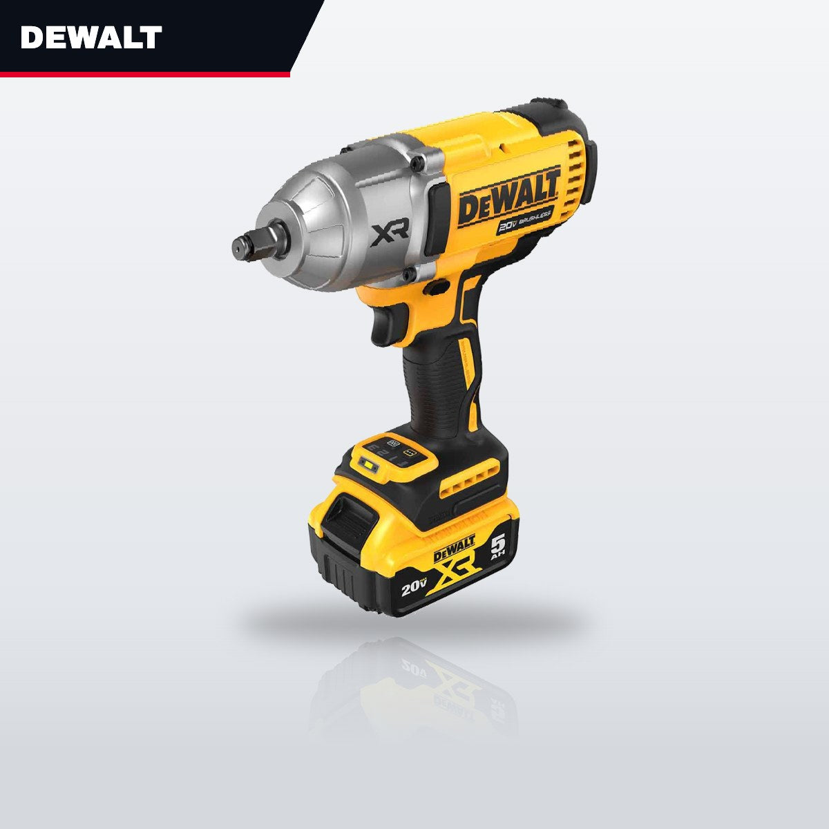 DeWalt DCF900P1 – Portable Impact Wrench 20V Max* Xr 1/2 In Mid Range Cordless Impact High Turque Wrench With Detent