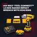 DeWalt DCF900P2 – 20V 1/2" Cordless Impact Wrench Kit, 2 x 5.0Ah