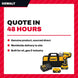 DeWalt DCF900P2 – 20V 1/2" Cordless Impact Wrench Kit, 2 x 5.0Ah