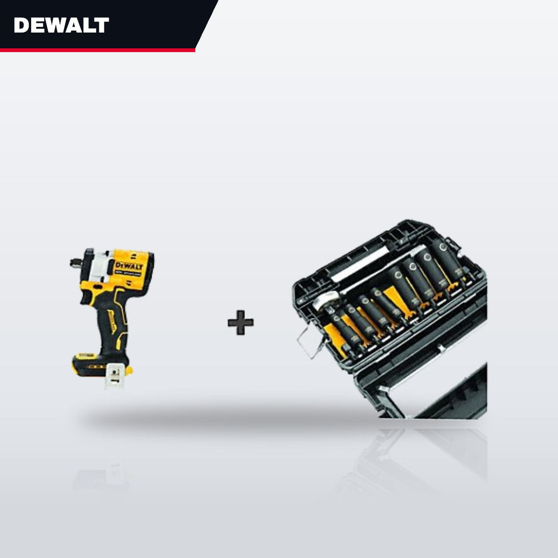 DeWalt DCF911P2 – Impact Wrench Kit – 112 In Square Drive Size, 221 Ft-Lb Fastening Torque