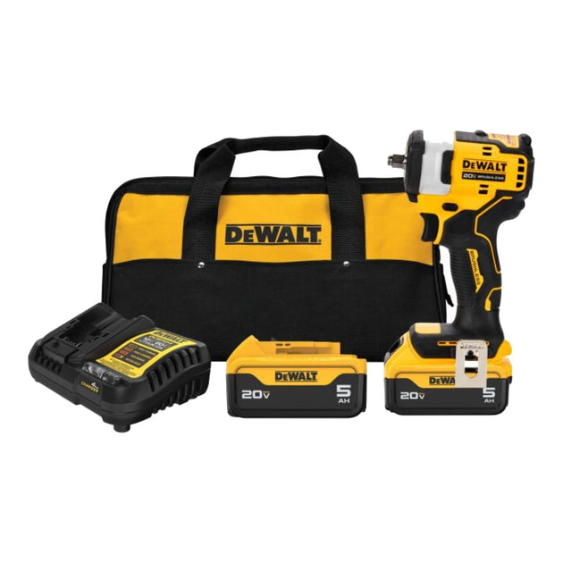 DeWalt DCF913P2 – 20V Max* 3/8 In. Cordless Impact Wrench With Hog Ring Anvil Kit