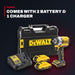 DeWalt DCF921D2T – 18V XR Brushless 1/2" Impact Wrench, 2 x 2.0Ah