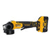 DeWalt DCG413R2 – 20V 4-1/2" Paddle Switch Angle Grinder Kit with Kickback Brake