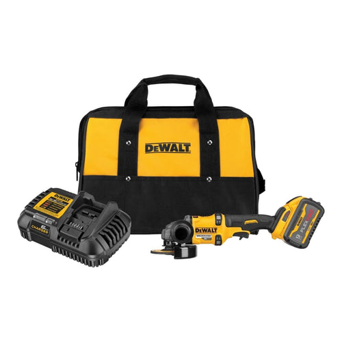 DeWalt DCG418X1 – Portable Angle Grinder 20V/60V Max* Battery, Side Handle